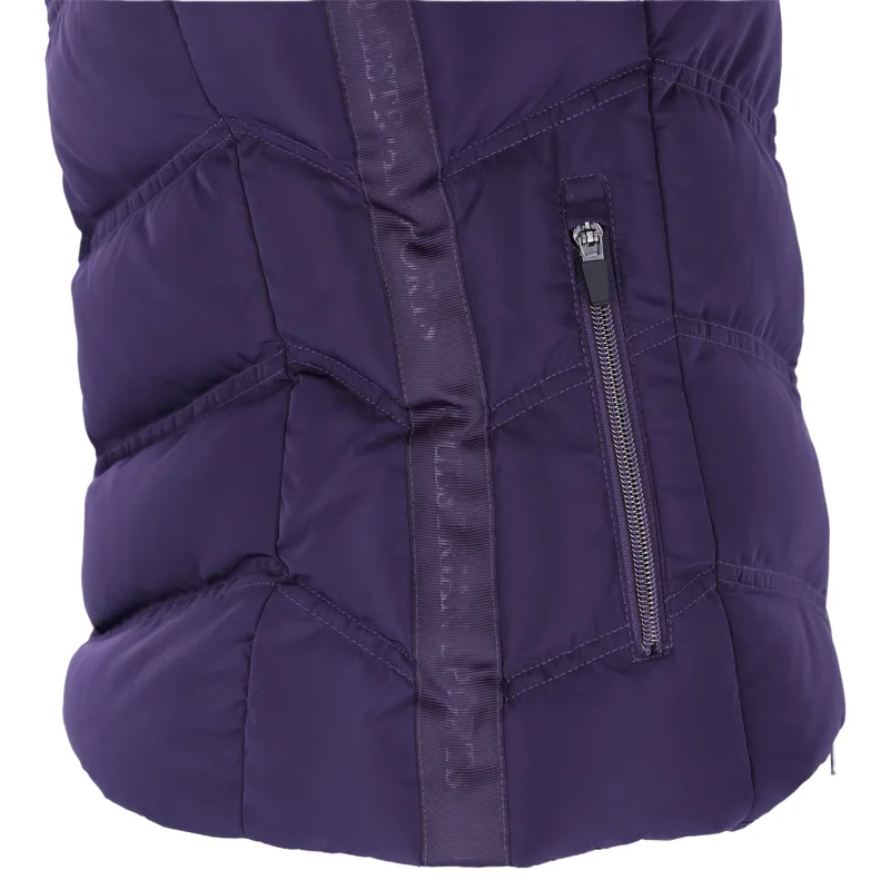 Schockemohle Marleen Womens Gilet - Dark Purple-3