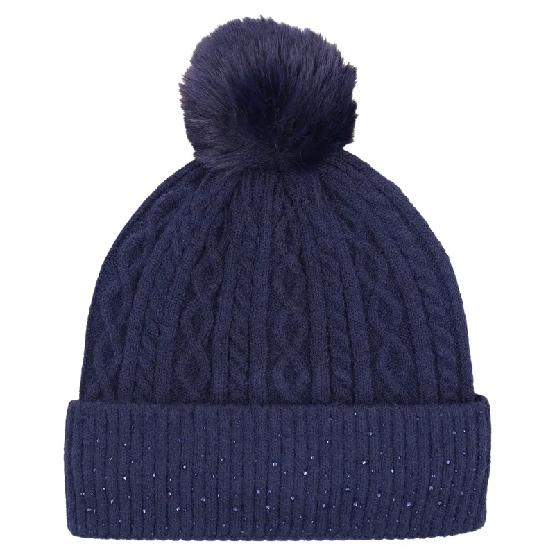 Schockemohle Glamour Beanie Hat - Dark Navy