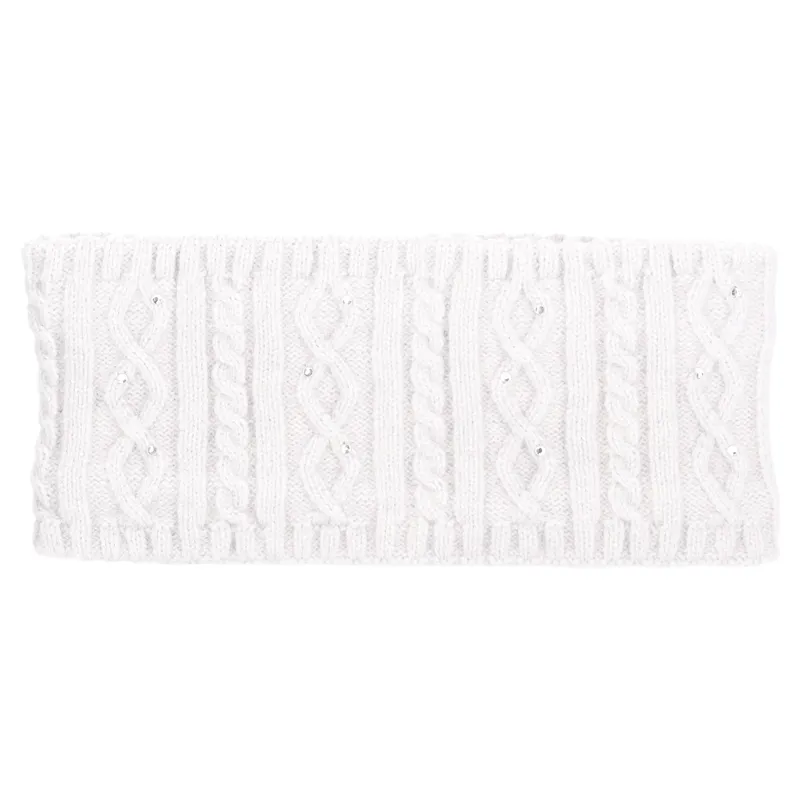 Schockemohle Glamour Womens Fleece Headband - Silver Grey