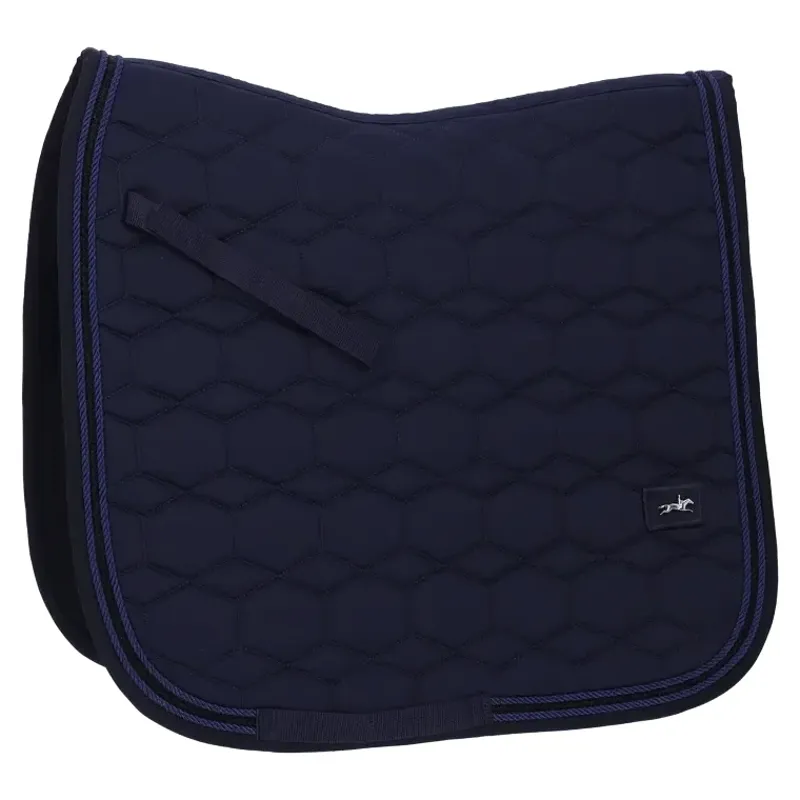 Schockemohle High Density Gloss Dressage Saddlecloth - Dark Navy