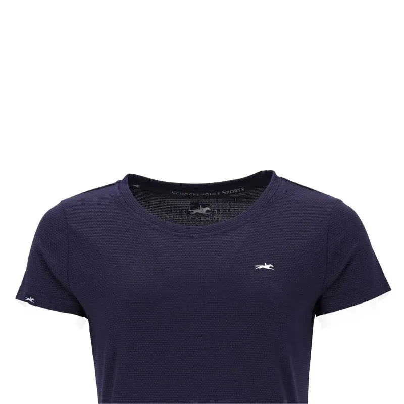 Schockemohle Jessy Womens T-Shirt - Dark Navy Pre-Order-1