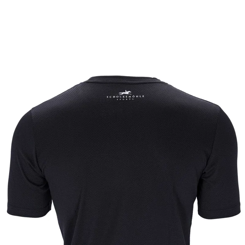 Schockemohle Julian Mens T-Shirt - Black Pre-Order-3