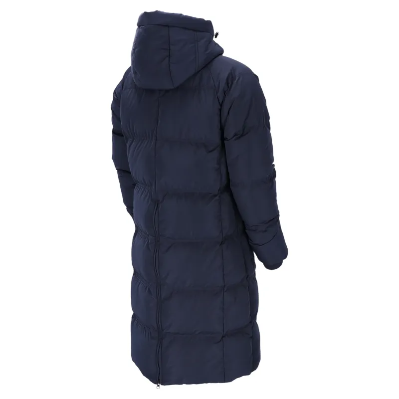 Schockemohle Kacy Womens Long Padded Coat - Dark Navy-1