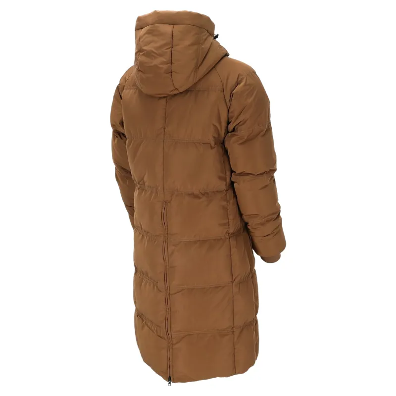 Schockemohle Kacy Womens Long Padded Coat - Nougat-6