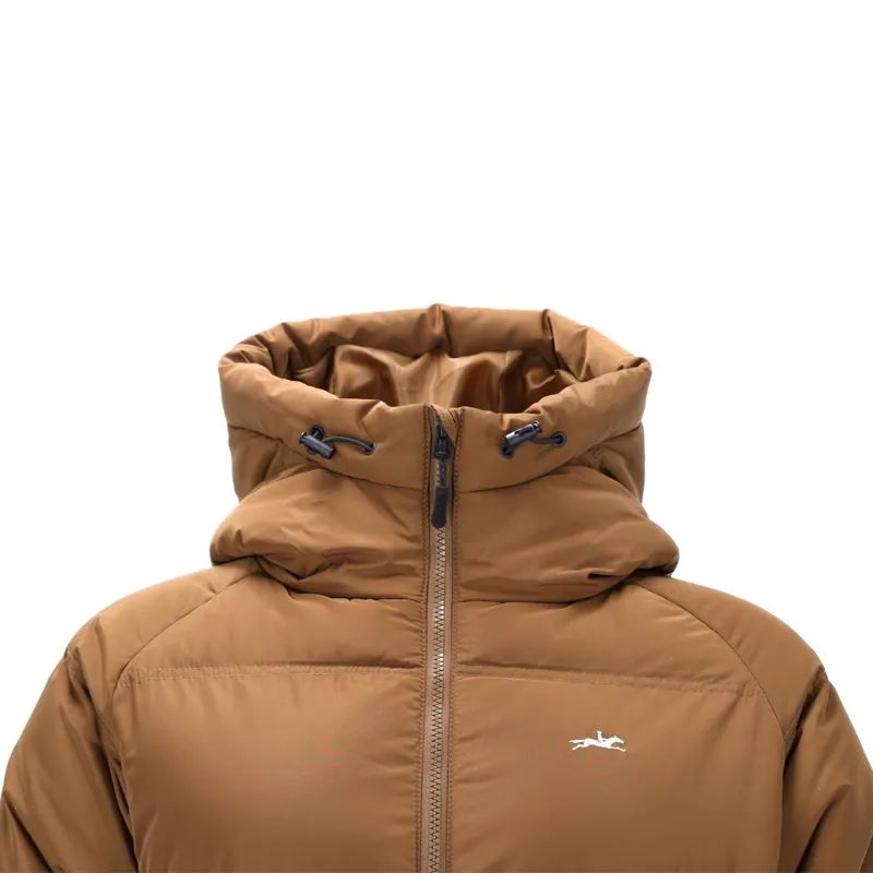 Schockemohle Kacy Womens Long Padded Coat - Nougat-13