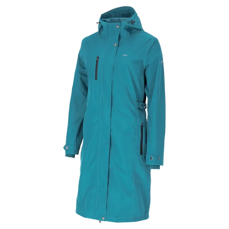 Schockemohle Kaija Womens Waterproof Long Jacket - Colonial Blue Pre-Order