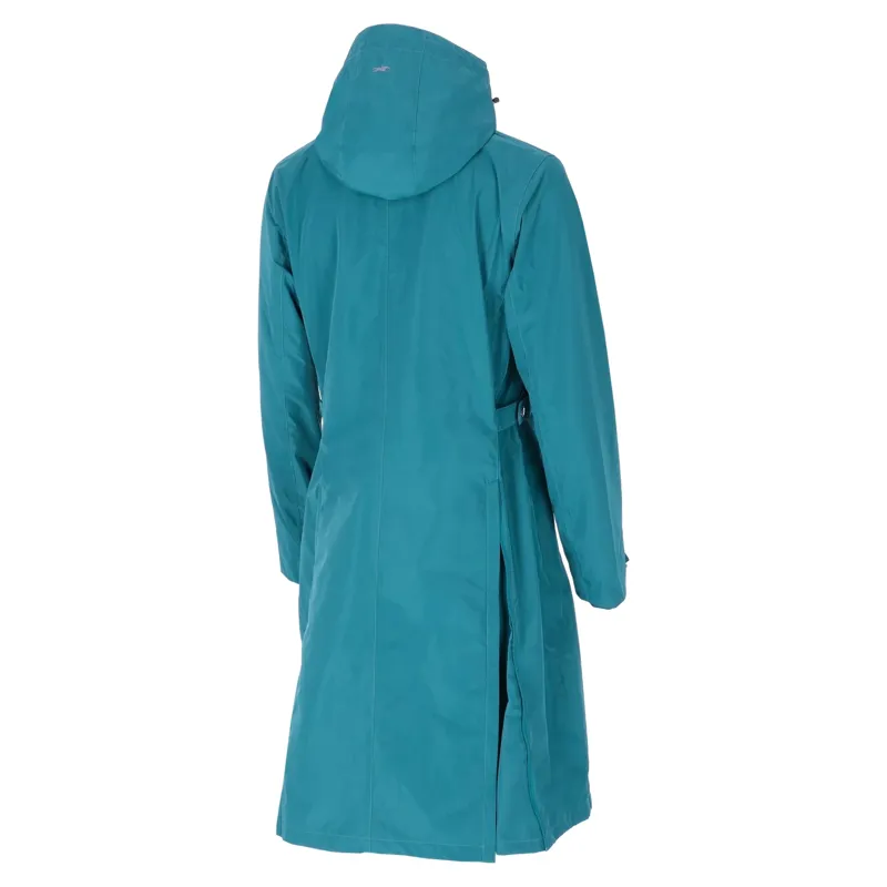 Schockemohle Kaija Womens Waterproof Long Jacket - Colonial Blue Pre-Order-1