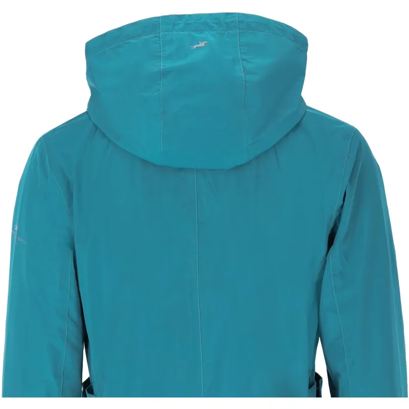Schockemohle Kaija Womens Waterproof Long Jacket - Colonial Blue Pre-Order-3