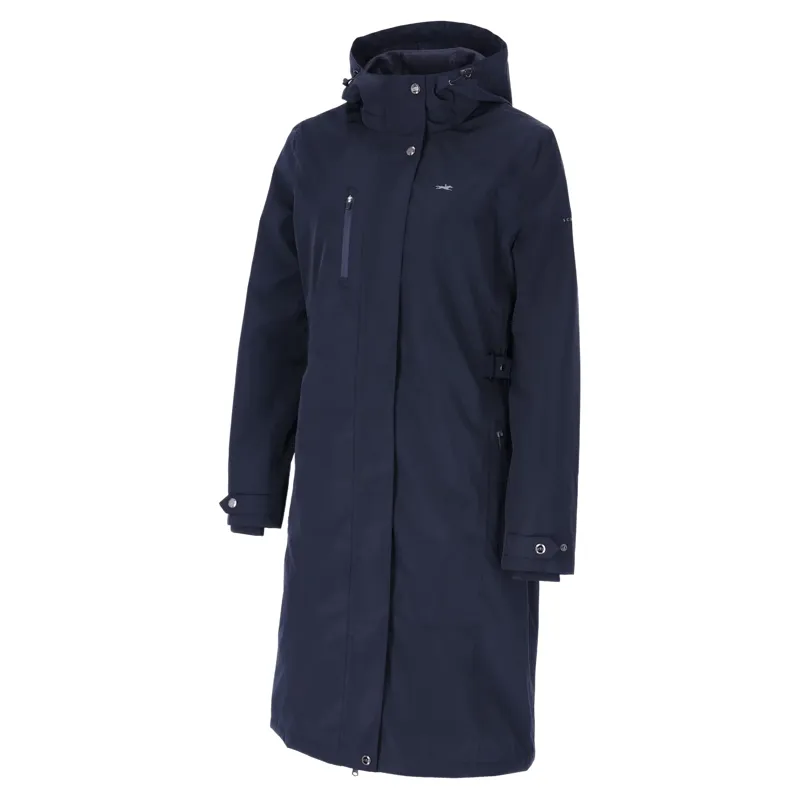Schockemohle Kaija Womens Waterproof Long Jacket - Dark Navy Pre-Order
