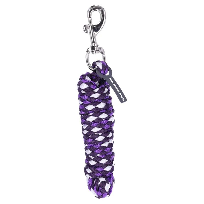 Schockemohle Catch Lead Rope - Dark Purple/Dahlia