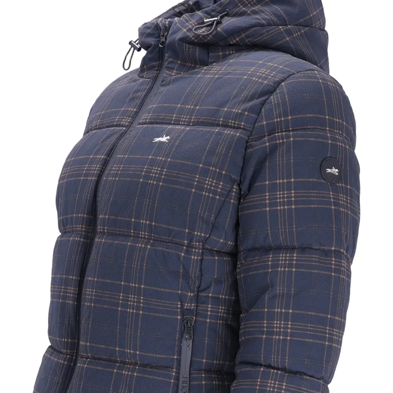Schockemohle Leni Womens Padded Jacket - Dark Navy-8