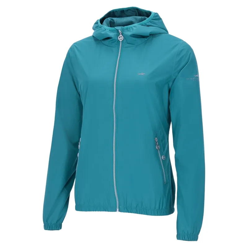 Schockemohle Lolita Womens Full Zip Waterproof Jacket - Colonial Blue Pre-Order-1