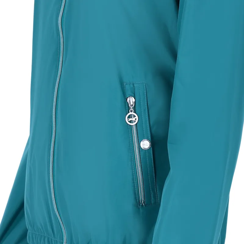 Schockemohle Lolita Womens Full Zip Waterproof Jacket - Colonial Blue Pre-Order-3