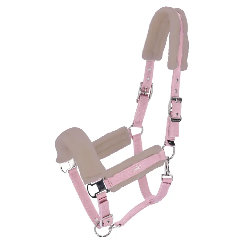 Schockemohle Melbourne Soft Style Headcollar - Pale Pink Pre-Order