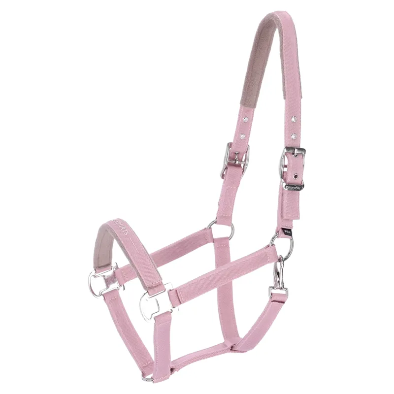 Schockemohle Memphis III Headcollar - Pale Pink Pre-Order
