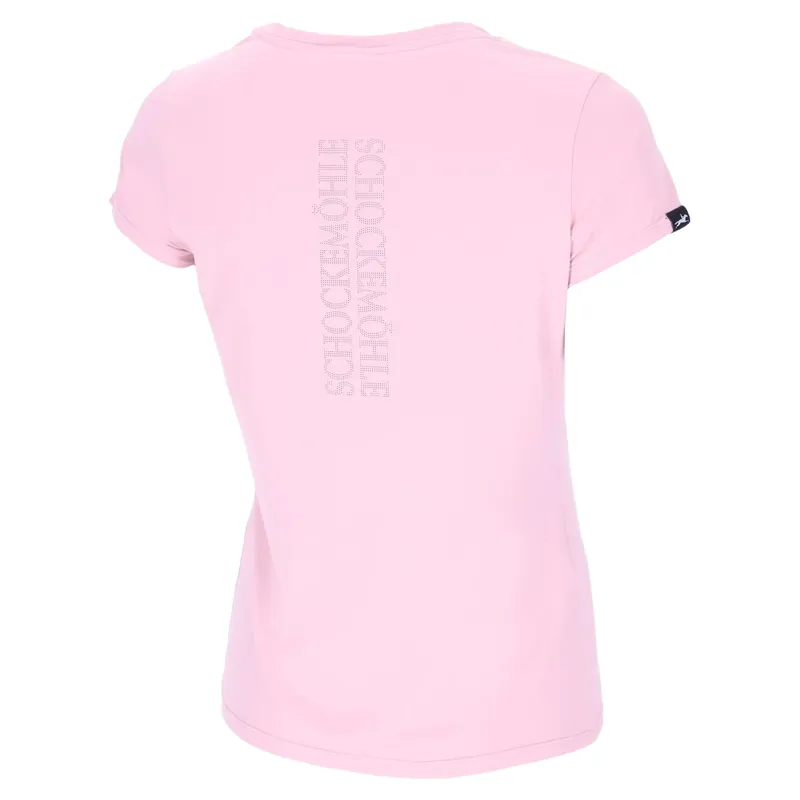 Schockemohle Nola SP Womens T-Shirt - Powder Pink-2
