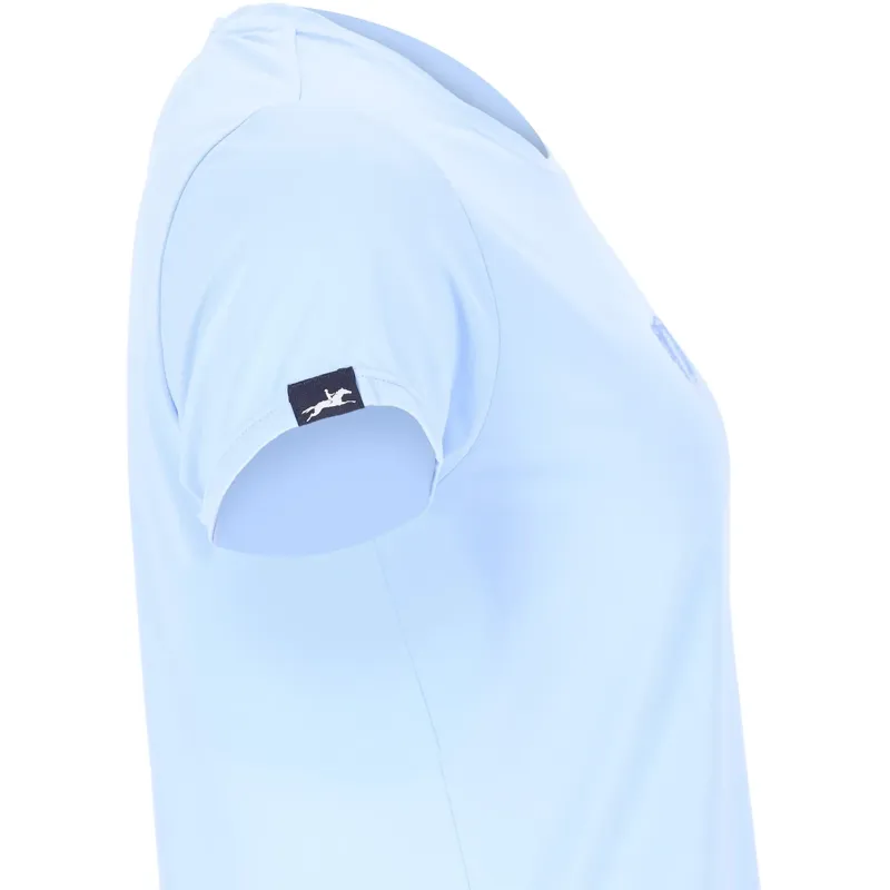 Schockemohle Nola SP Womens T-Shirt - Sky Blue-1