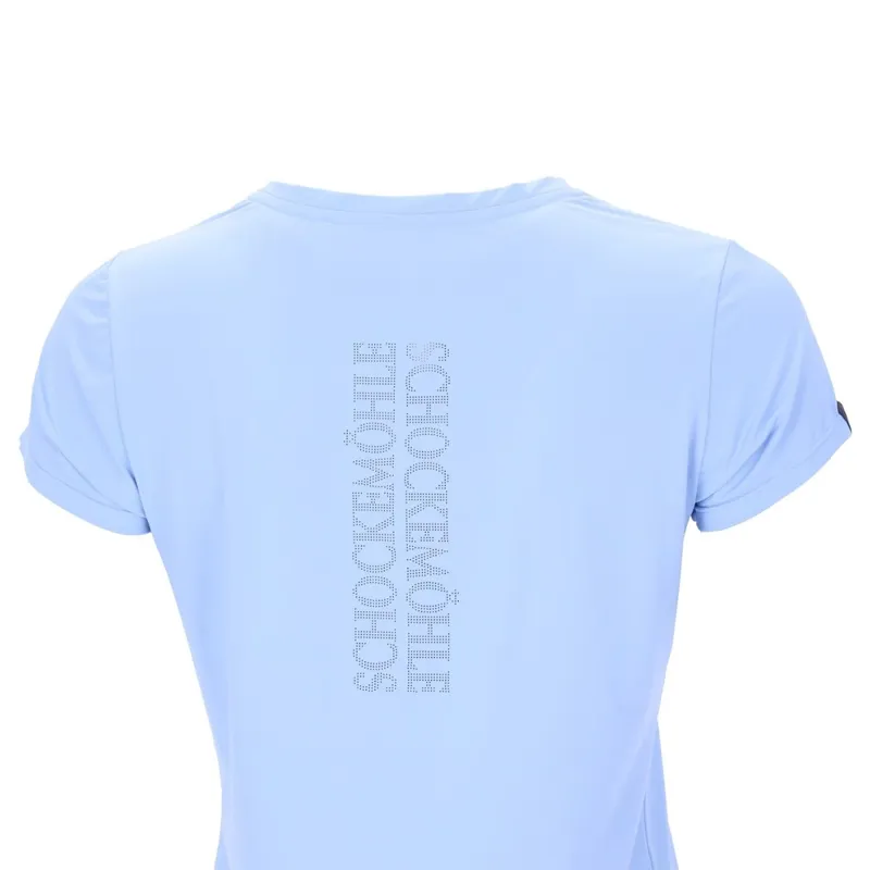 Schockemohle Nola SP Womens T-Shirt - Sky Blue-3