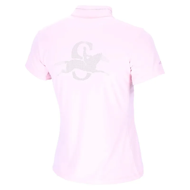 Schockemohle Poppy 2.6 Womens Short Sleeve Training Shirt - Pale Pink-1