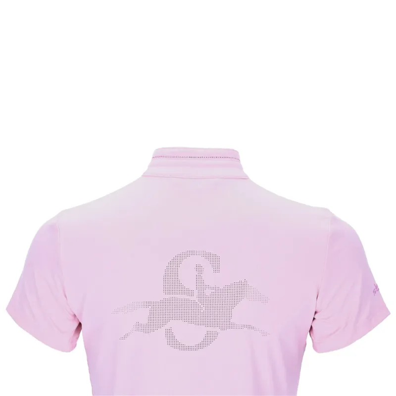 Schockemohle Poppy 2.6 Womens Short Sleeve Training Shirt - Pale Pink-4