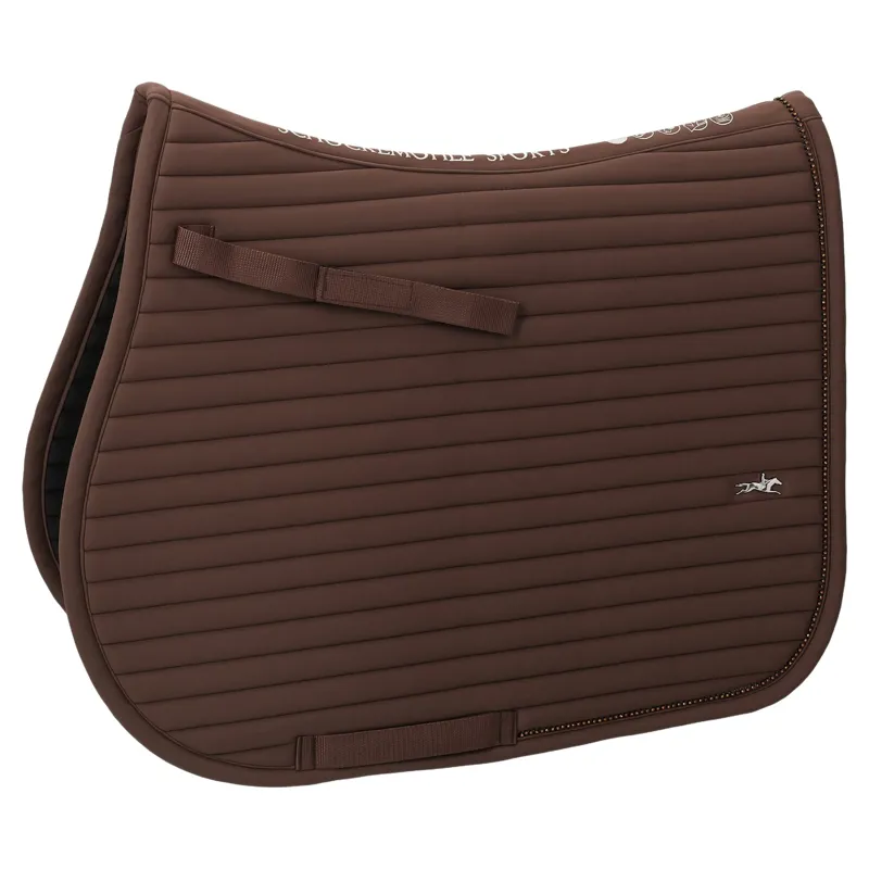 Schockemohle Enora Jump Saddlecloth - Mocca