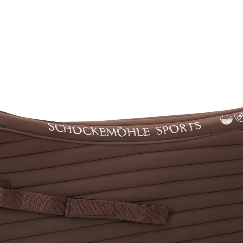 Schockemohle Enora Jump Saddlecloth - Mocca-3
