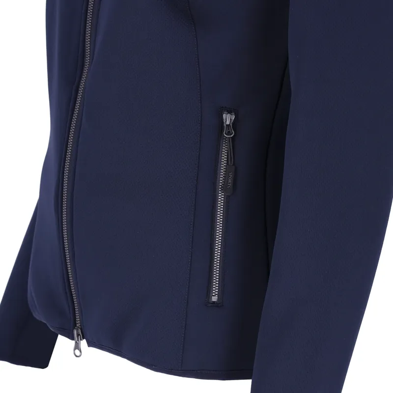 Schockemohle Savina Womens Full Zip Hoodie - Dark Navy-3