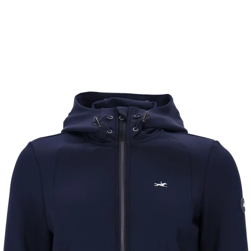 Schockemohle Savina Womens Full Zip Hoodie - Dark Navy-7