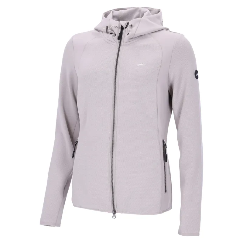 Schockemohle Savina Womens Full Zip Hoodie - Stone
