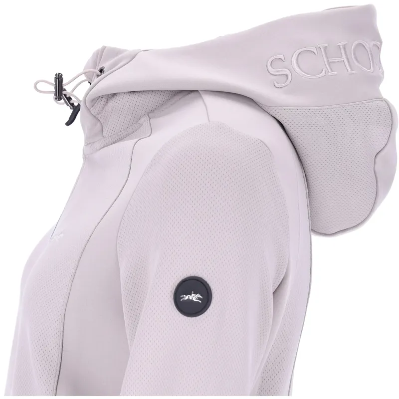 Schockemohle Savina Womens Full Zip Hoodie - Stone-2