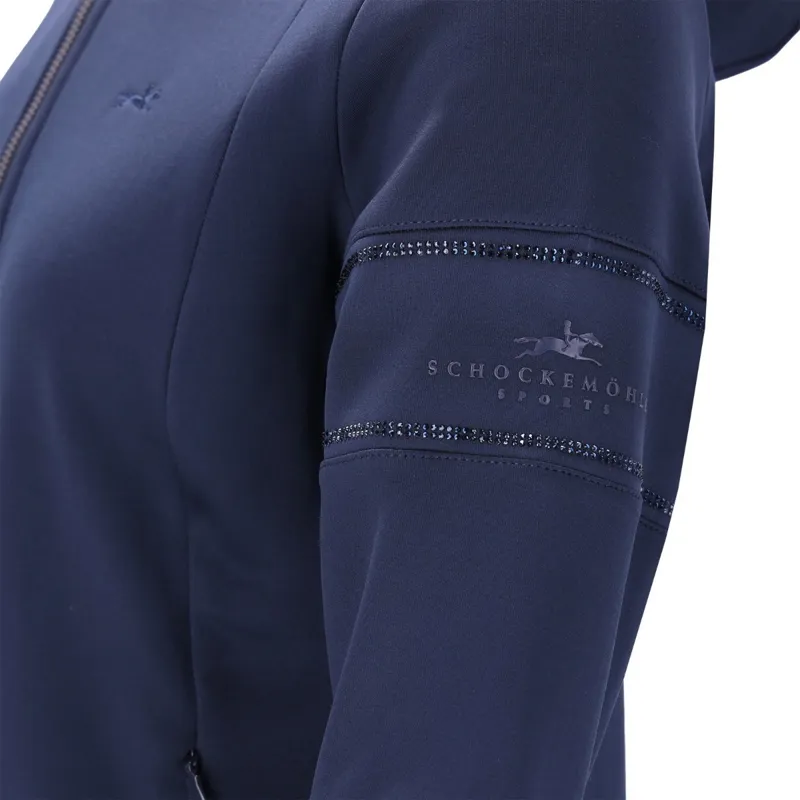 Schockemohle Sophie Style Womens Full Zip Jacket - Dark Navy-2