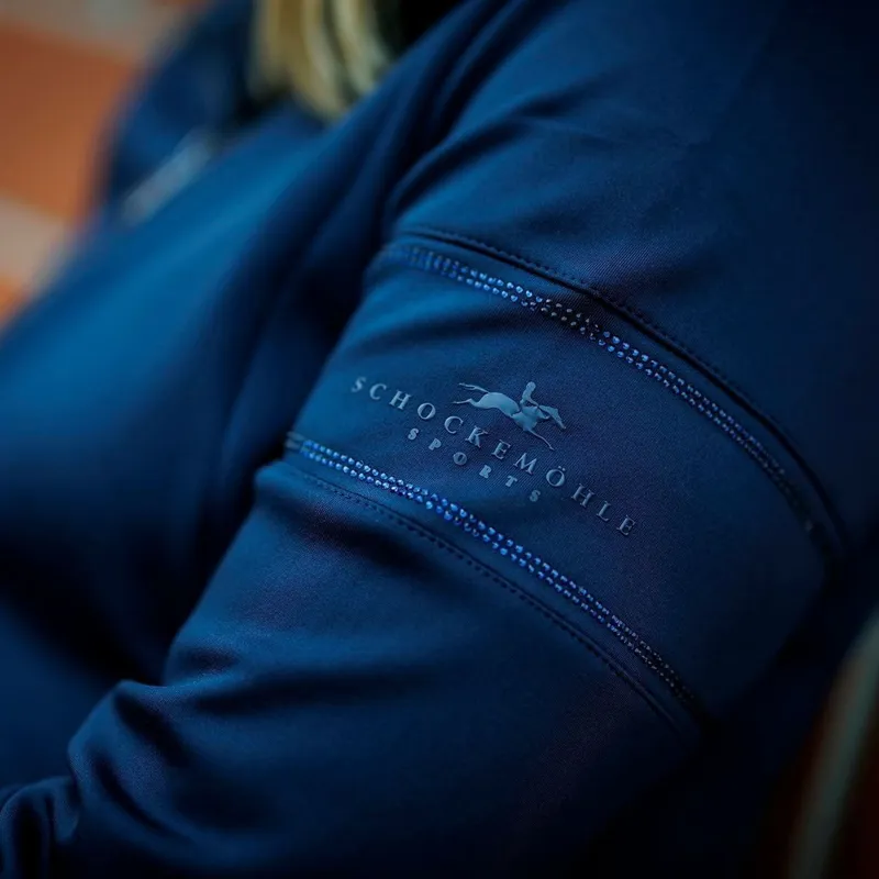 Schockemohle Sophie Style Womens Full Zip Jacket - Dark Navy-4
