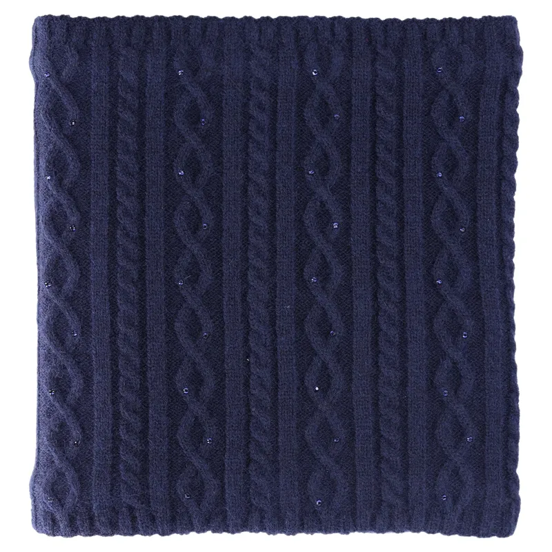 Schockemohle Glamour Womens Fleece Neck Tube - Dark Navy