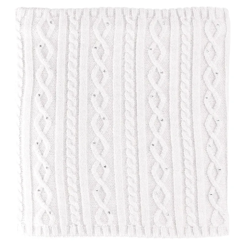 Schockemohle Glamour Womens Fleece Neck Tube - Silver Grey