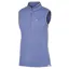 Schockemohle Hanna Style Ladies Sleeveless Polo Shirt - Jeans Blue
