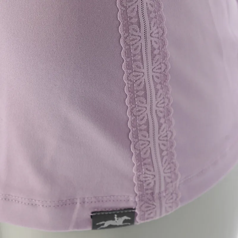 Schockemohle Summer Page Style Ladies Functional Shirt - Lavendel-3