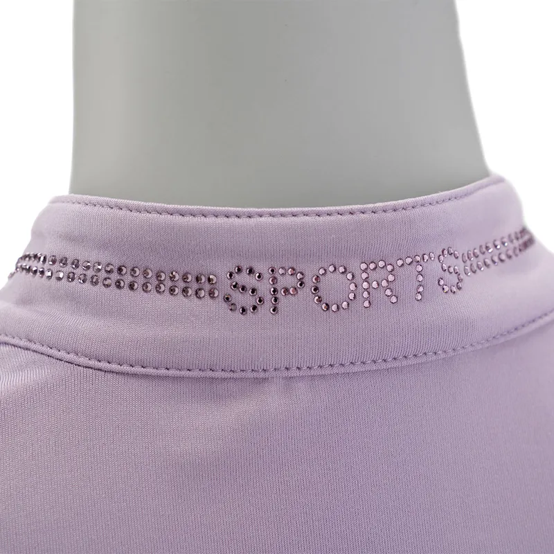 Schockemohle Summer Page Style Ladies Functional Shirt - Lavendel-2