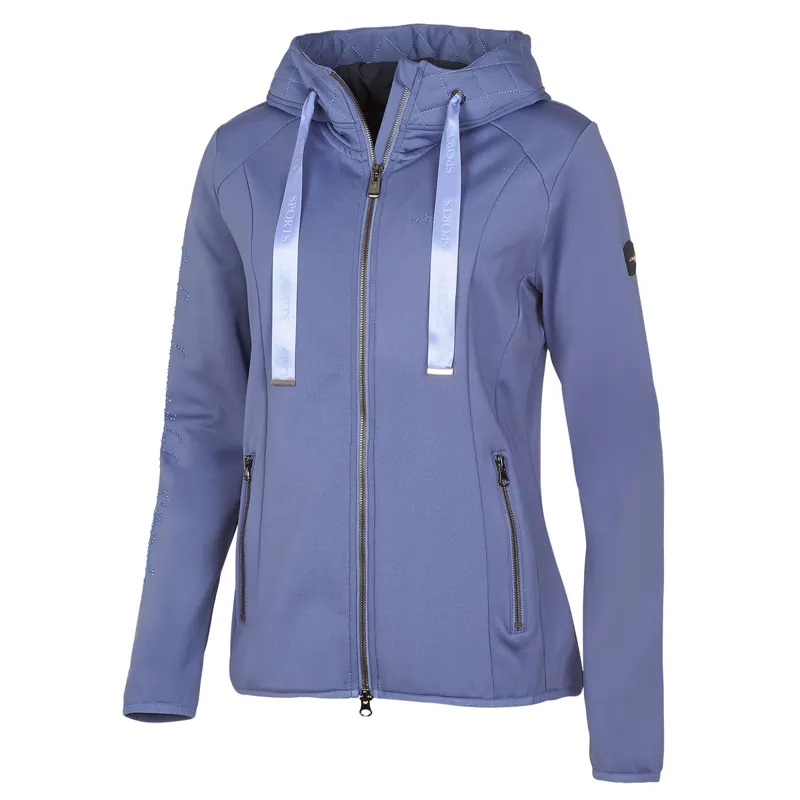 Schockemohle Shakira Style Ladies Hooded Jacket - Jeans Blue