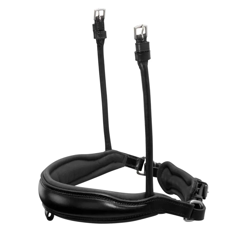 Schockemohle Malibu Noseband - Black/Silver