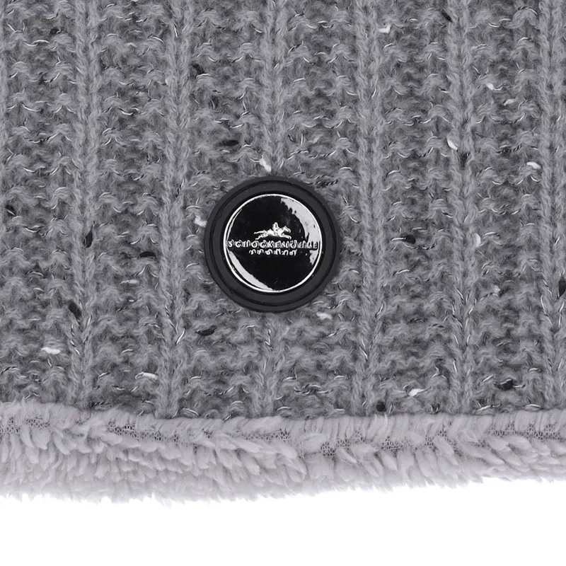 Schockemohle Melange Style Neck Tube - Asphalt-1