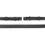 Schockemohle Plain Leather Billet Reins - Black/Silver