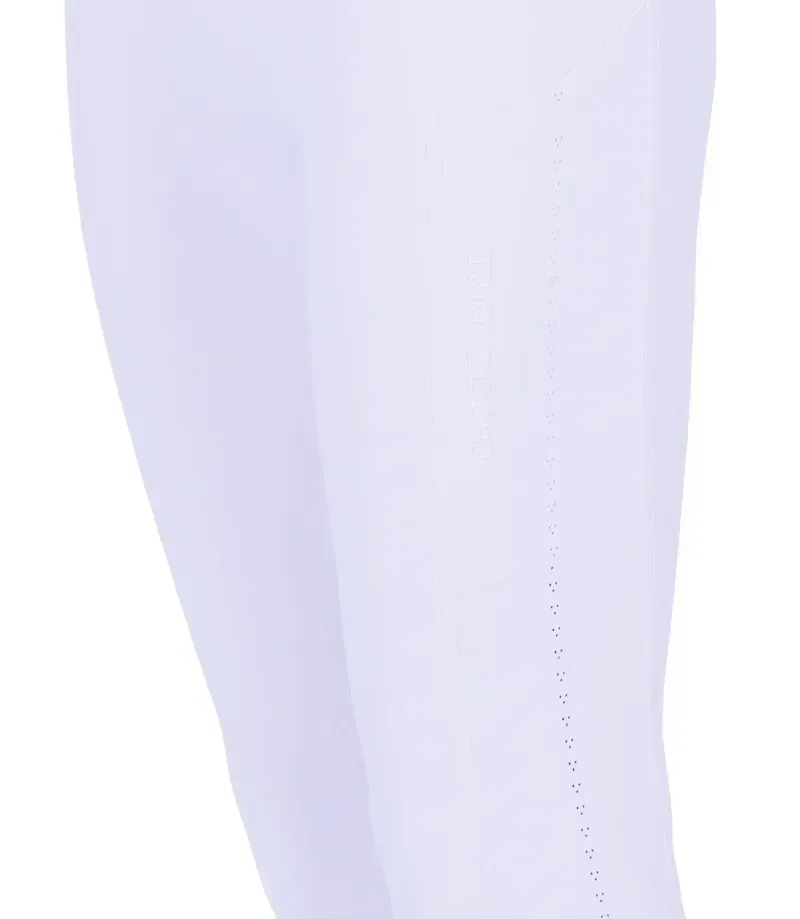 Schockemohle Pro Air Sporty Full Grip Competition Riding Tights - White-7