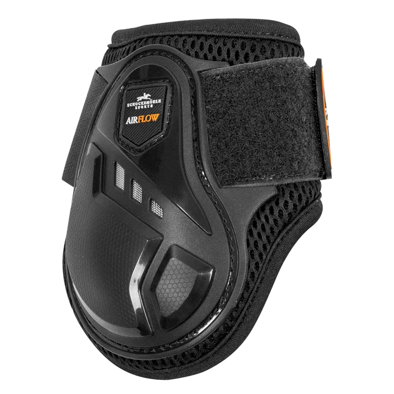 Schockemohle Airflow Champion Fetlock Boots - Black-1