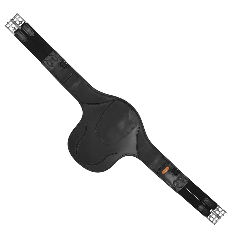 Schockemohle Oklahoma Stud Girth - Black/Silver-3