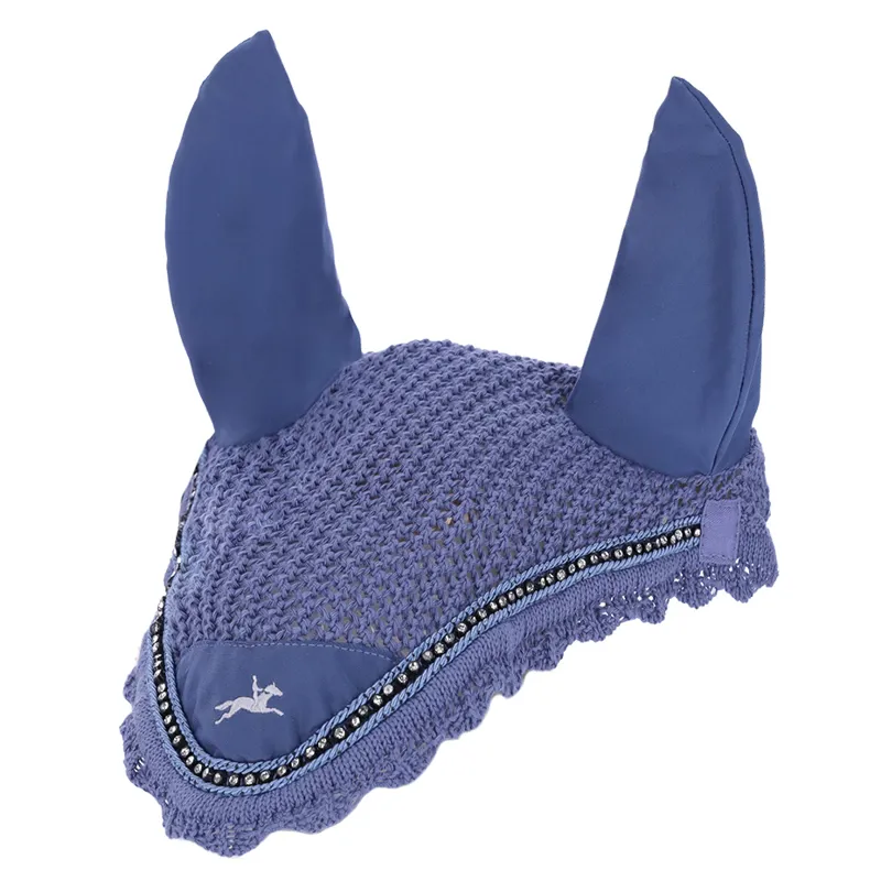 Schockemohle Style Fly Veil - Jeans Blue