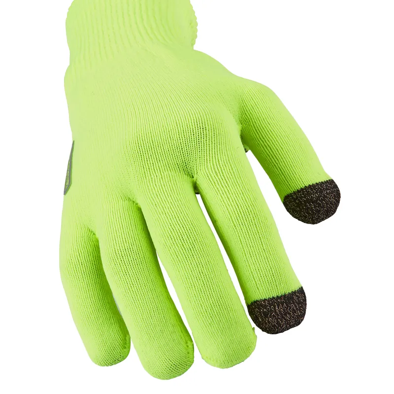 Sealskinz Anmer All Weather Ultra Grip Waterproof Gloves - Neon Yellow-2