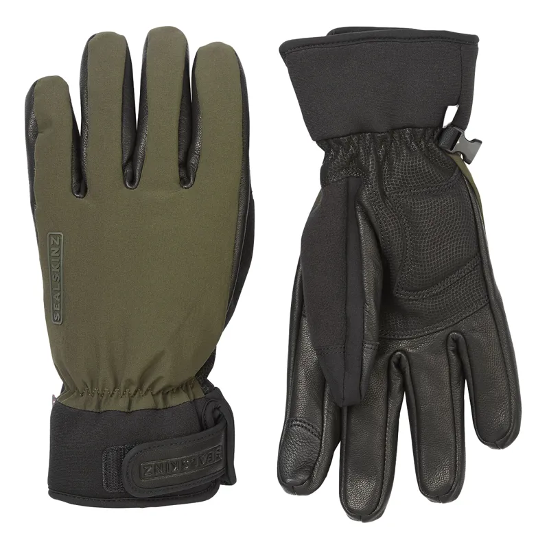 Sealskinz Witton Waterproof Winter Glove - Olive Green