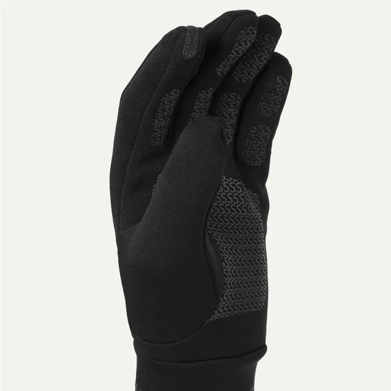 Sealskinz Acle Water Repellent Nano Fleece Unisex Gloves - Black-1