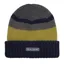 Sealskinz Cromer Waterproof Roll Cuff Beanie Hat - Navy/Green/Beige