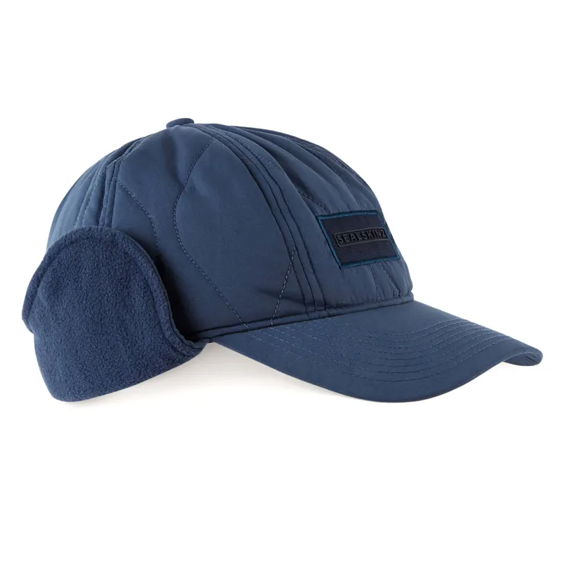 Sealskinz Diss Waterproof Mens Onion Quilt Ear Warmer Cap - Navy-1